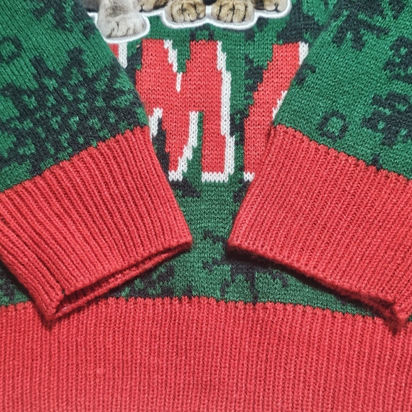 Party Christmas Sweater – Meowy Catmas – Size Medium - Picture 7 of 8